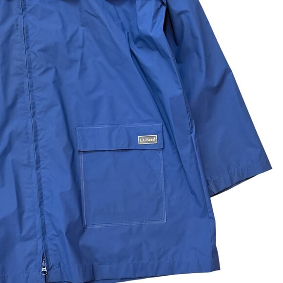 LL Bean Vintage Trail Parka Hooded Rain Jacket Women's size XL - Picture 3 of 5